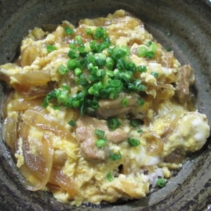 かつお出汁の親子丼